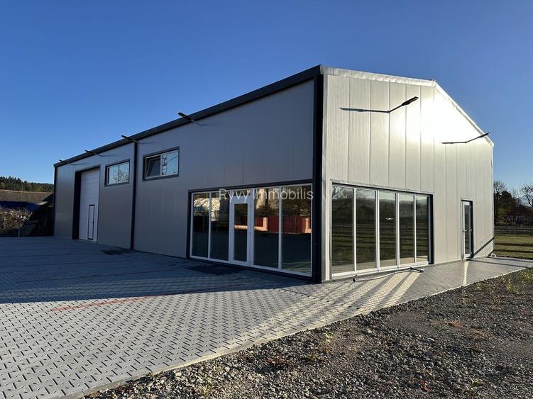 Hală comercială de închiriat, 300 mp, acces facil, Întorsura Buzăului - 2