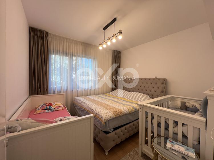3 camere mobilate/utilate 2 balcoane 400 metri metrou Străulești Bloc Boutique - 6