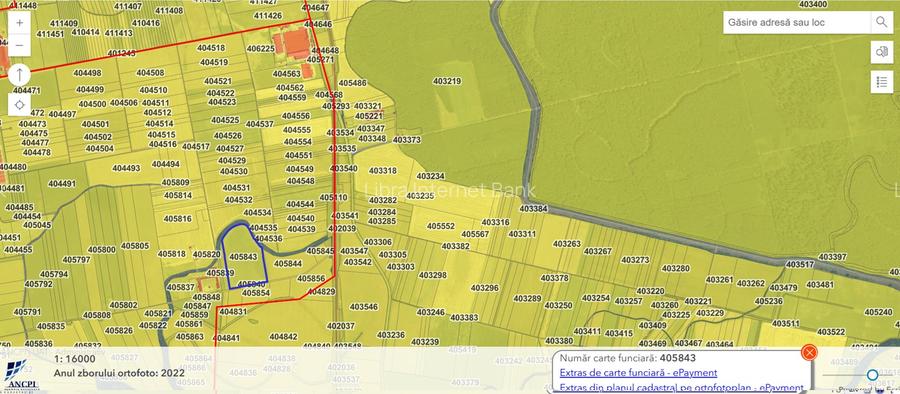 Teren extravilan 74.000 mp, Parta, jud. Timis - 2