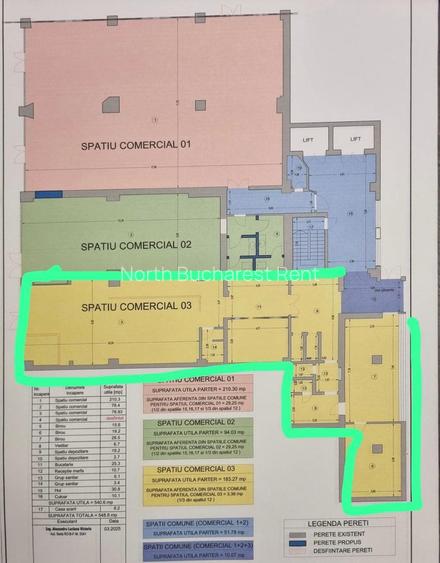 Spatiu Comercial 180 mp front stradal vitrina 6 m - 5