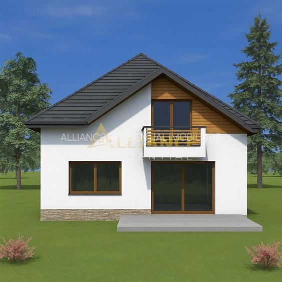 Vila individuala - 5 camere - 2 bai - beci - 411mp teren-cartierul nou - 2