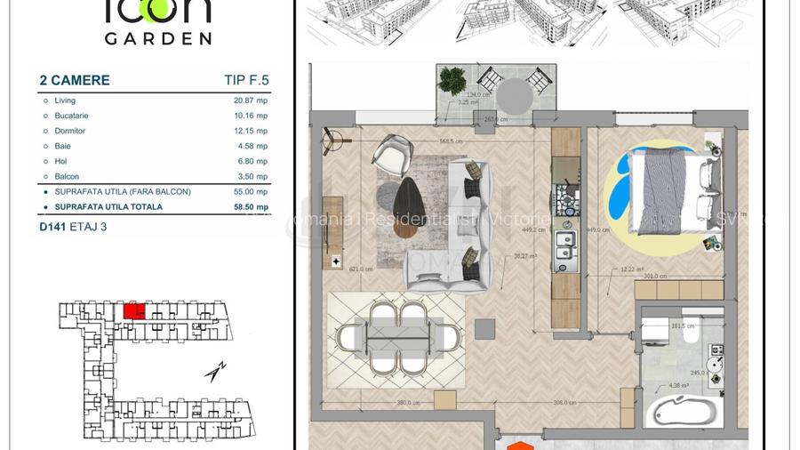 REA1024629 Mosilor 2 Camere Modern - 2