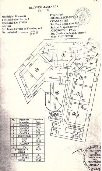 Birouri de închiriat   Piața Foișorul de Foc | 100 mp - 36
