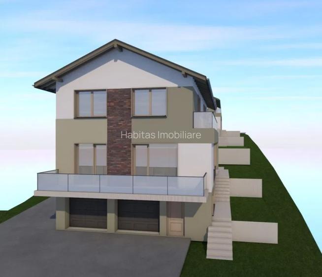 Teren cu autorizatie pentru doua case in Chinteni - 5