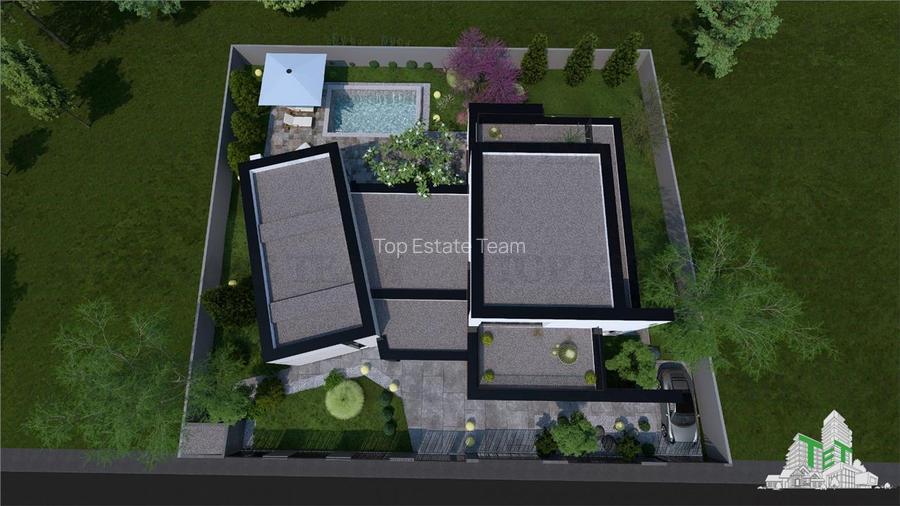 Vila lux teren 700mp cu piscina si garaj langa Soseaua de Centura - 17