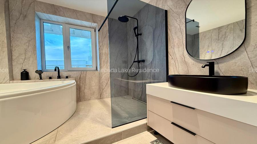 Penthouse pe malul lacului cu o terasa de 120 mp - Lebada -complet amenajat - 18
