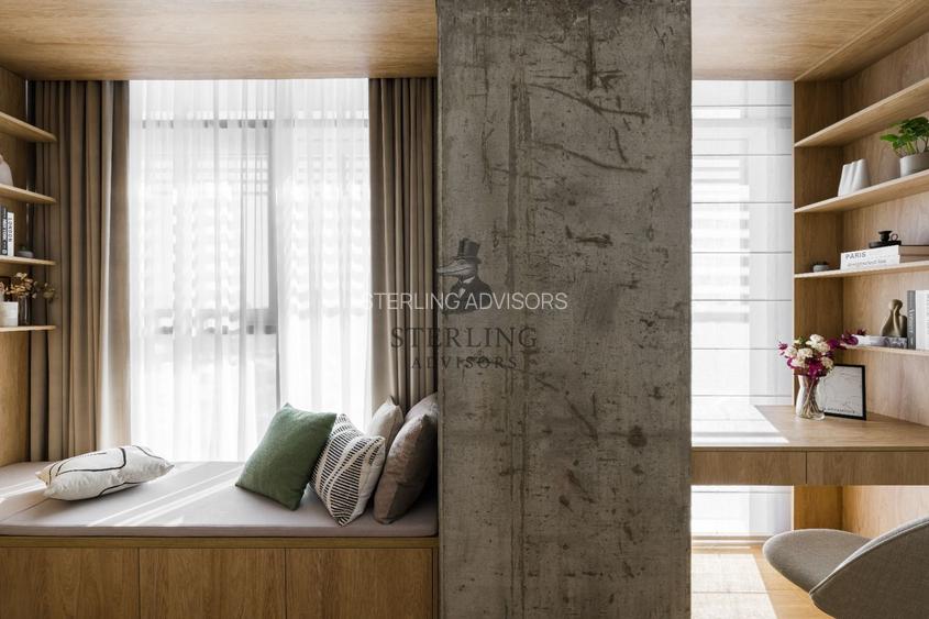 UP-site - 3 camere mobilat complet cu vedere la parc si lac - 22