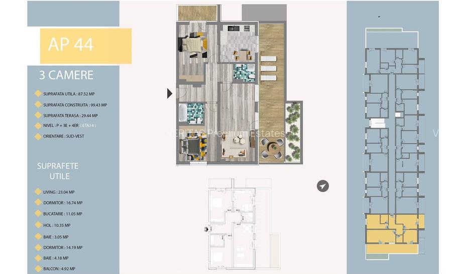 Investitie sau locuinta! Apartamente noi, libere/inchiriate, ne/mobilate, metrou - 29