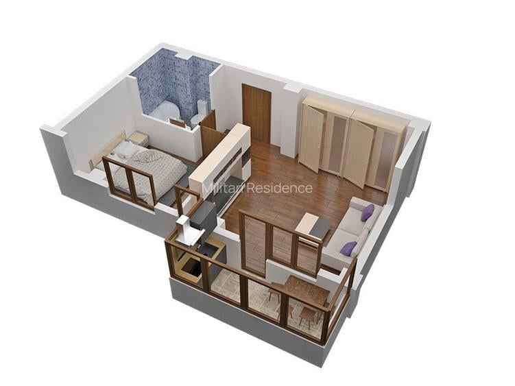 Militari Residence - 2 CAMERE - 2