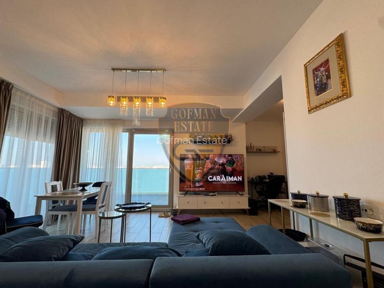 Penthouse 4 camere vedere la mare Mamaia Nord Marina Surf Residence parcare  - 7