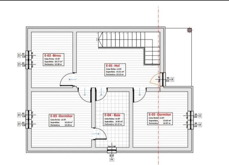Vilă Individuală 4 Camere,  P+ 1   Strada Tineretului, Pantelimon - 11