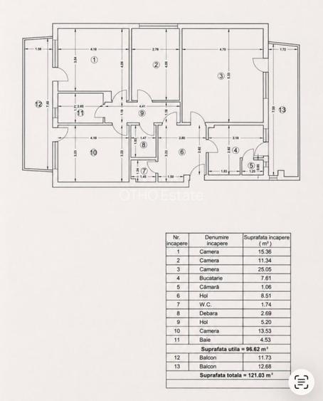 Apartament 4 camere Floreasca-Aviatiei| Bloc tip Boutique | 121 mp - 10