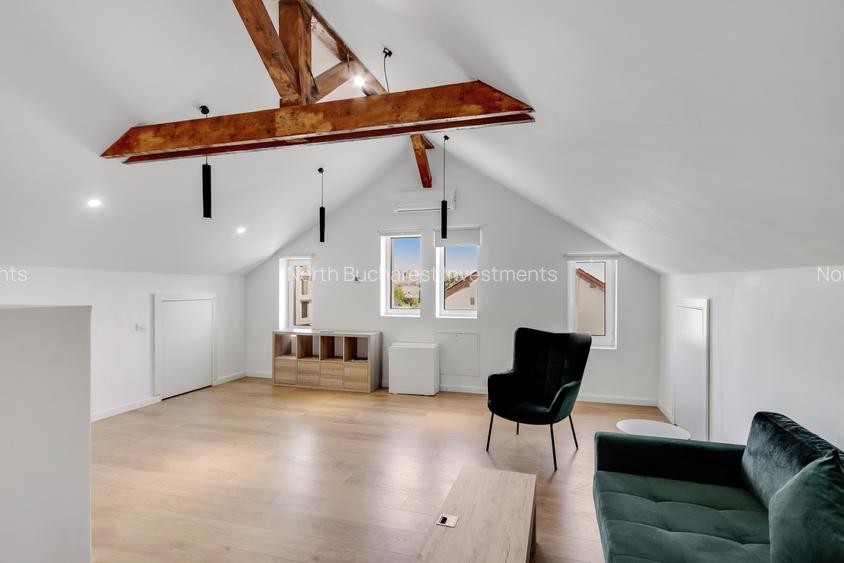 VILA 5 CAMERE P+1+M - PIPERA - COMISION 0% - 2