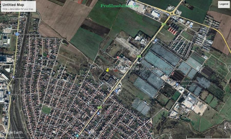 Teren 1.500mp zona Gradiste vizavi de Lidl partea cu Spitalul TBC - 5