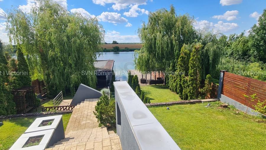 REV2004030 Vila luxurianta la lac cu ponton si casa de barca Snagov - 6