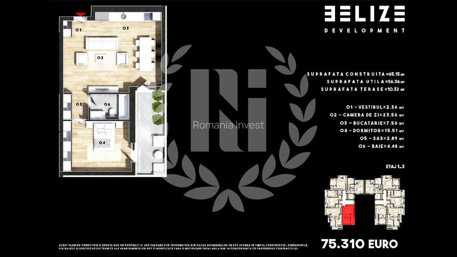 APARTAMENT 2 CAMERE Zonă verde Pădurea Cernica - 2