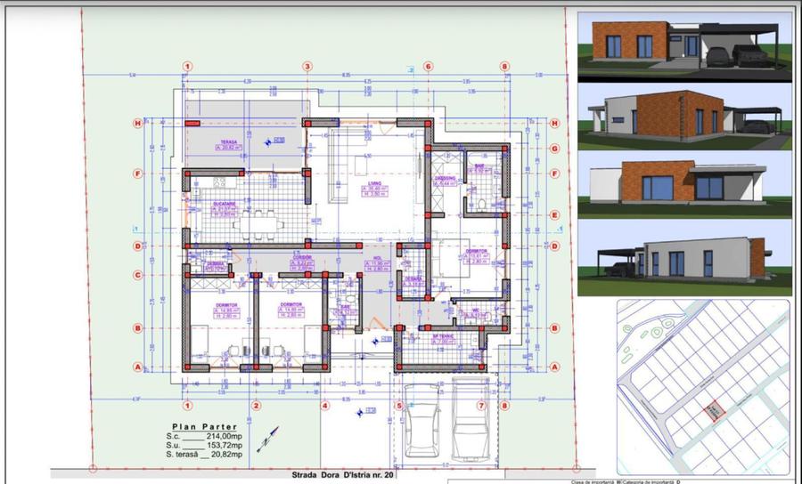 Proprietar vând parcele cu autorizație de construire casa - zona Torontalului - 5