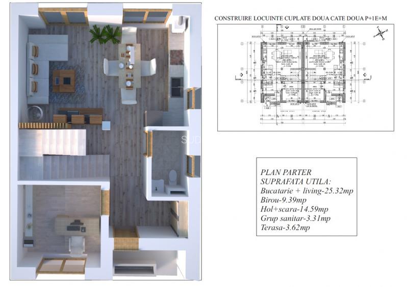 Astrelor-casa individuala-5 camere premium - 2
