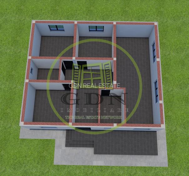 Casa parter, 306 MP teren, 101 MP utili, comuna Malu Mare, zona Selgros - 2