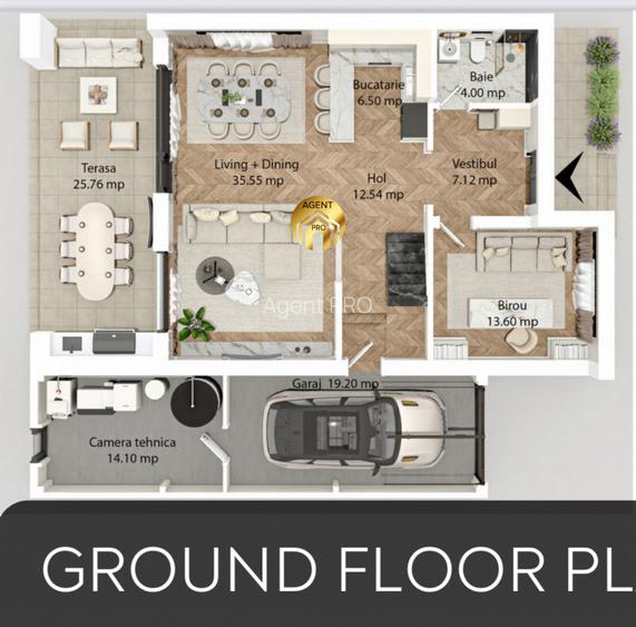 Vila Premium – 5 Camere | 410 mp Teren | Panouri Solare 12 kW & Pompa de Caldura - 11