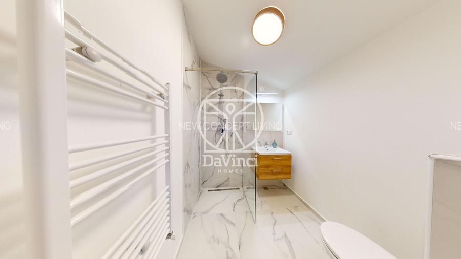 Penthouse 3 camere, intabulat, finisat la cheie, contoare montate - 10