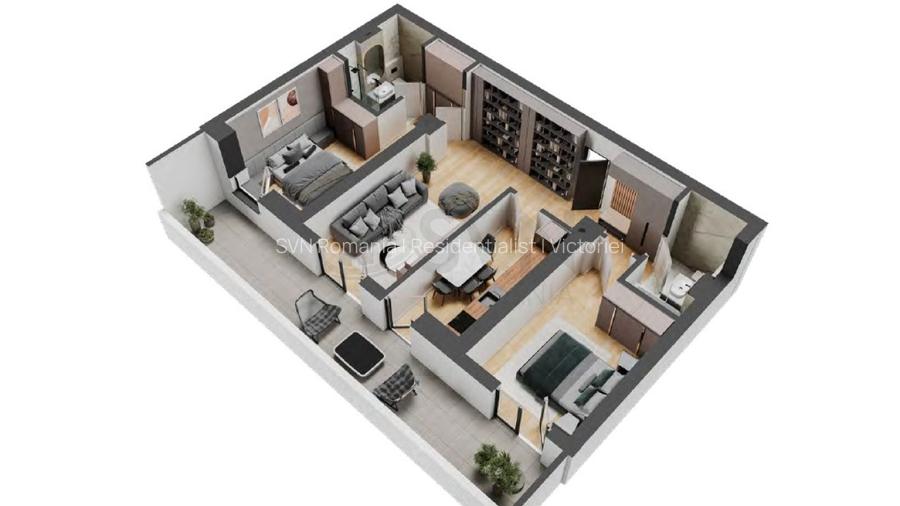 REA1028289 Apartament 3 Camere I De Vanzare I Aviatiei - 12