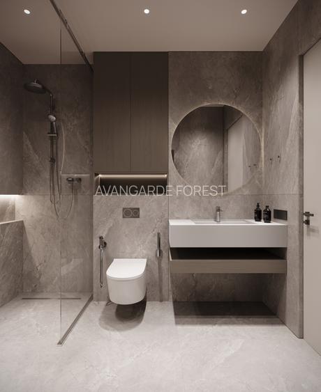 Apartament 2 Camere | 3m Înălțime | Ferestre Floor-to-Ceiling - AVANGARDE FOREST - 12