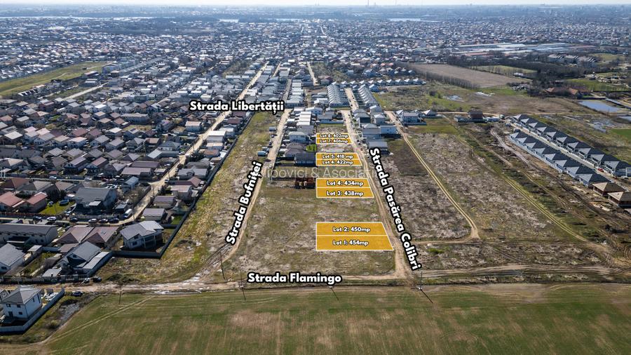 PANTELIMON - TINERETULUI, TEREN 406 MP, FRONT 14 M! - 2