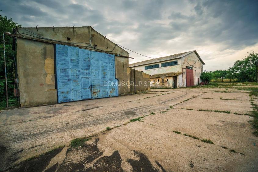 Poarta Alba, hale depozitare productie, teren 9100 mp - 9