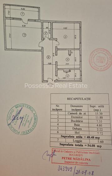 Tineretului – Pridvorului – Apartament 2 camere – Comision 0% - 122.000 EUR - 11