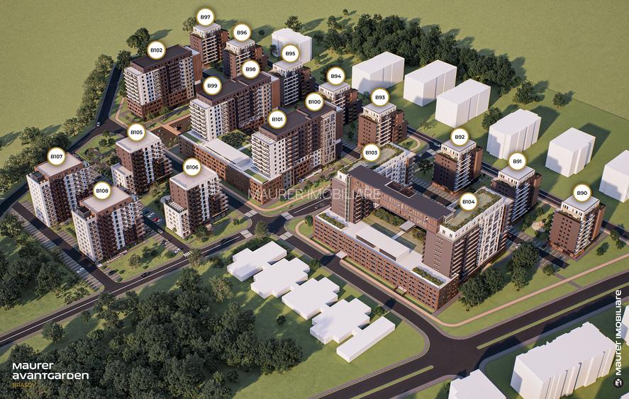 Duplex FINALIZAT cu mutare imediata in Avantgarden3 Brasov - 2