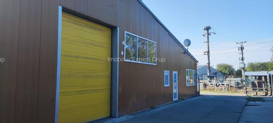 Hala pretabil service/detailling auto + curte proprie 240 mp  Bragadiru - 2