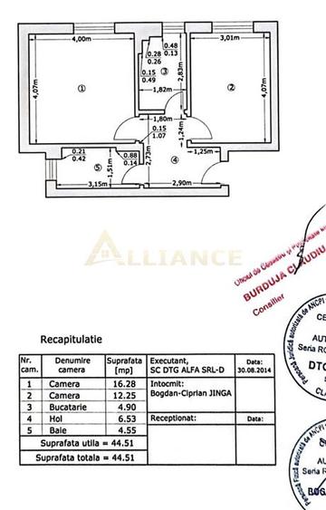 EXCLUSIVITATE – APARTAMENT 2 CAMERE, CAMPUS SCOLAR IN APROPIERE, METROU 16 MIN - 12
