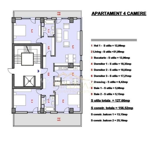Apartament 4 camere//LUX//BLOC EXCLUSIVIST NOU//Herastrau//Cartierul Francez - 26