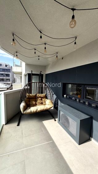 Apartament 2 camere de închiriat Aviatiei – bloc boutique 2022, terasă 16 mp - 7