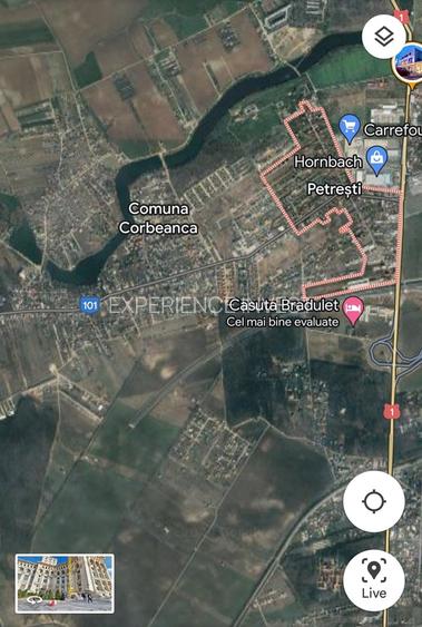 Teren Intravilan/ Corbeanca/ Padurea Petresti - 4