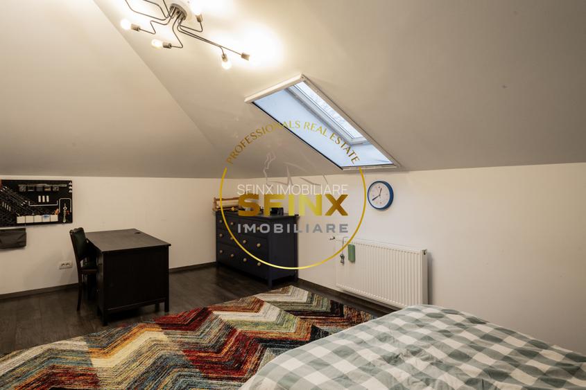 6 camere, 200 mp, P+1+M, curte proprie, centrala termica, pivnita - 9