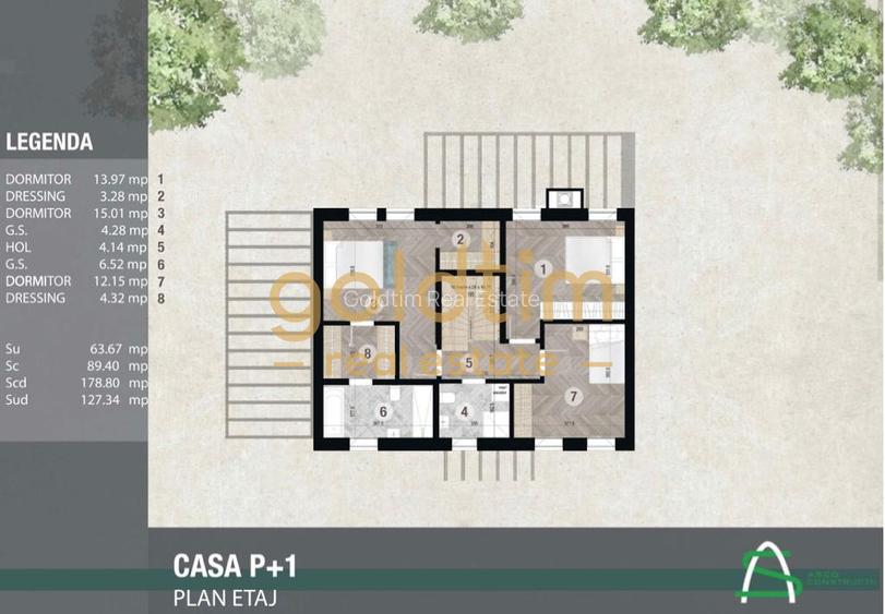 VILA MODERNA/MOBILATA/UTILATA/GRADINA PROPRIE/PIPERA/MAYA RESIDENCE - 20