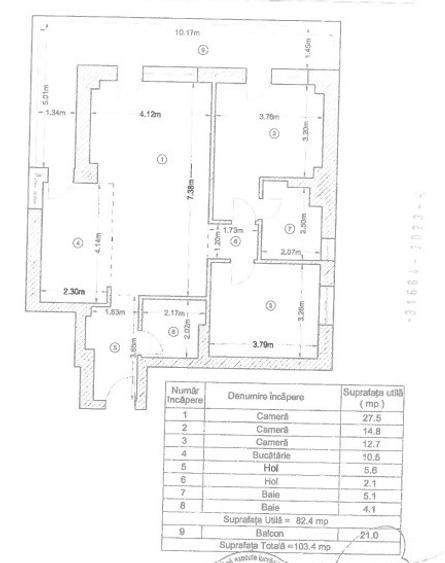 Apartament 3 camere Nord | complet mobilat | 2 parcari subterane - 1