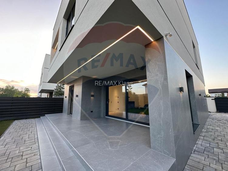Vila moderna de inchiriat cu 5 camere, prima inchiriere - 45