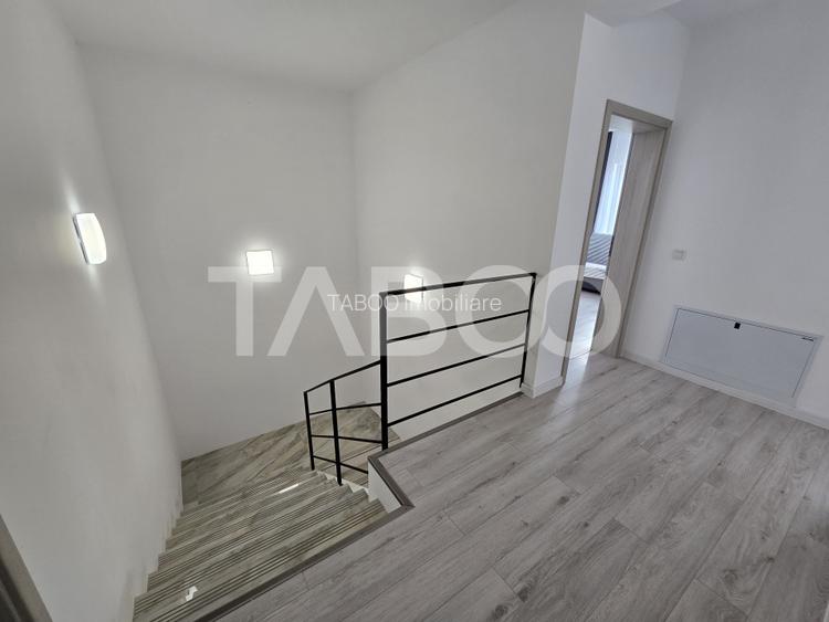 Casa moderna de vanzare mobilata 147 mpu teren 234 mp Selimbar Sibiu - 16