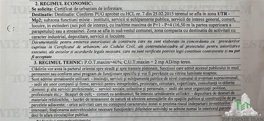 SUPER-PRET Teren 3530mp in zona industriala Chiajna - 3