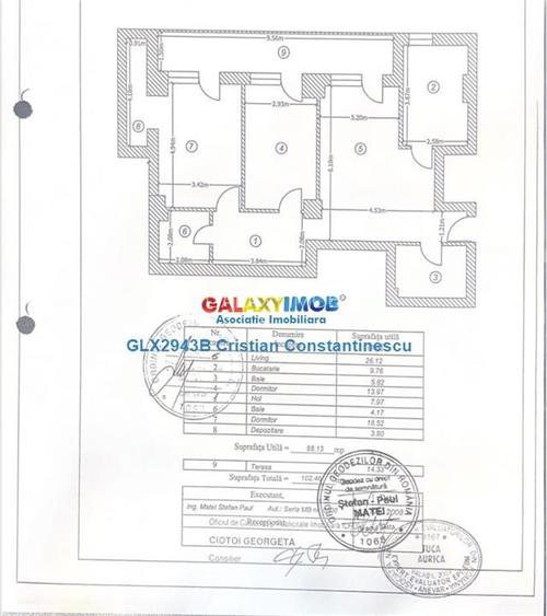 Apartament 3 camere 102 mp Confort City Popesti Leordeni Parcare - 15