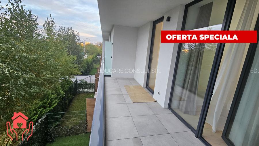 Baneasa Shopping City(THE IVY)-3 camere, 104 mp, mobilier ROVERE, terase, garaj! - 2