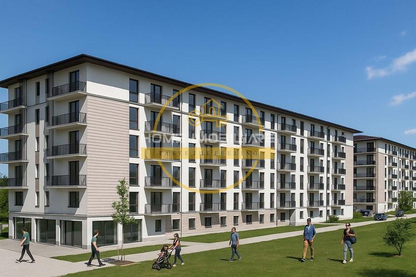 Etaj 1 Apartament 2 Camere Bloc Nou 7 minute de Podu Ros