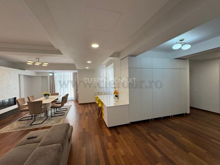 Herastrau - apartament cu 4 camere de inchiriat, terasa 80mp renovat 2025 - 5