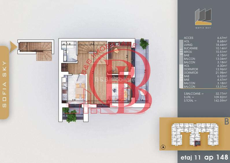 Apartament 4 camere-Duplex Bloc Finalizat Theodor Pallady - 1