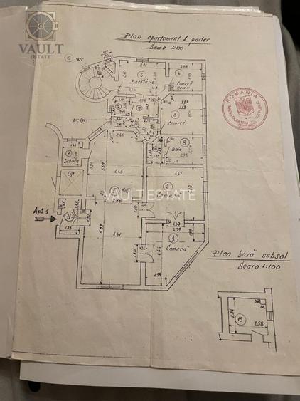 Apartament 5 camere- Calea Mosilor -Parcul Izvorul Rece - 1