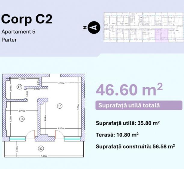 Apartament 2 camere | Complex cu pisicină & Spa | Predare la cheie - 2