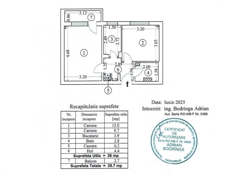 Apartament 2 Camere Decomandat – Complet Renovat - Lujerului/Politehnica - 1